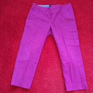 Banana Republic hot pink casual pants NWOT